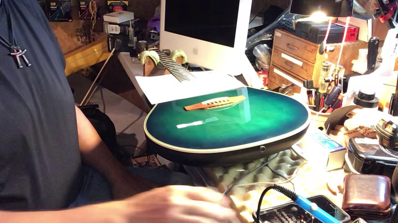 Ovation Celebrity Deluxe Neck Reset part 1