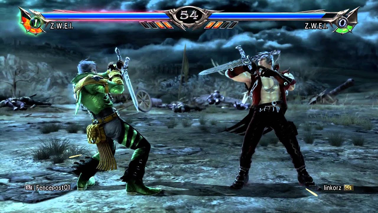 SoulCalibur V: Fencepost01 (Z.W.E.I.) vs. linkorz (Z.W.E.I.)