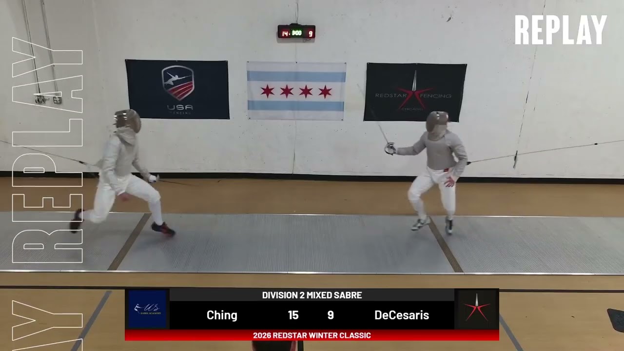 Division 2 Mixed Sabre Final - 2026 RedStar Winter Classic