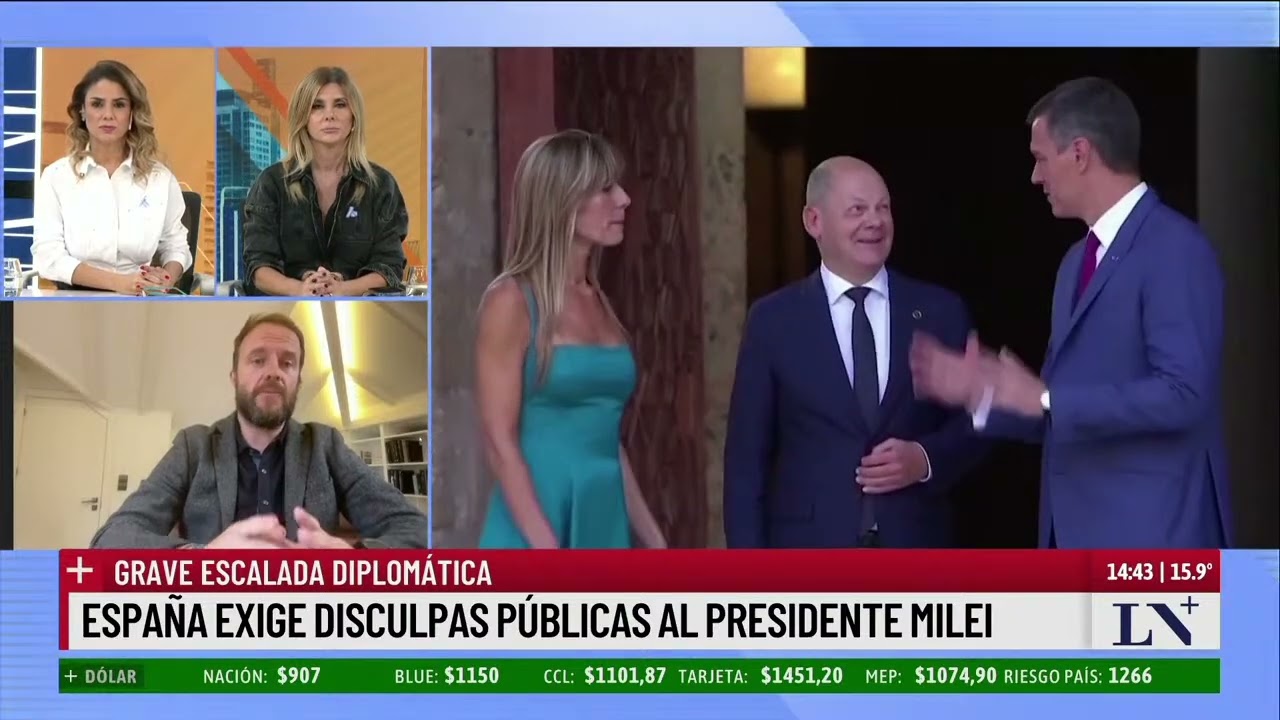 España: crisis diplomática por los dichos de Milei