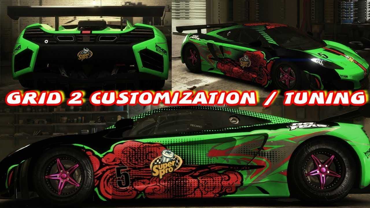 GRID 2 Customization / Tuning HD