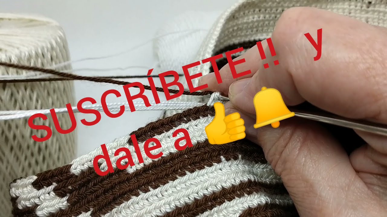 Tutorial mochila wayuu sombrero vueltiao, VIDEO 4  (técnica wayuu)