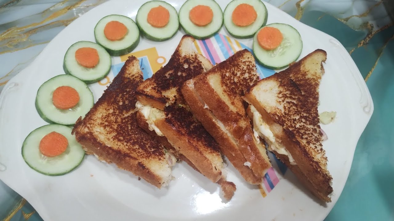 Special healthy sandwich #easy evening snack 😋❤️