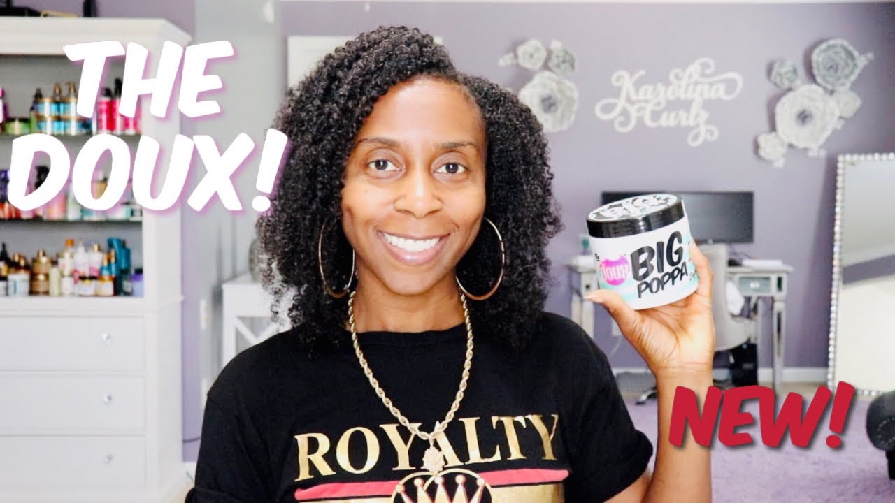 Daddy's Home!! The Doux's Big Poppa Defining Gel for a ONE Product Wash & Go!