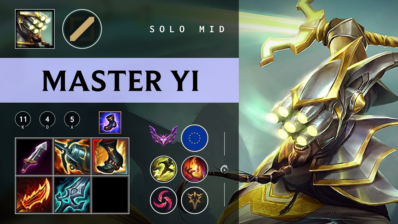 Master Yi Mid vs Katarina - EUW Master Patch 26.04