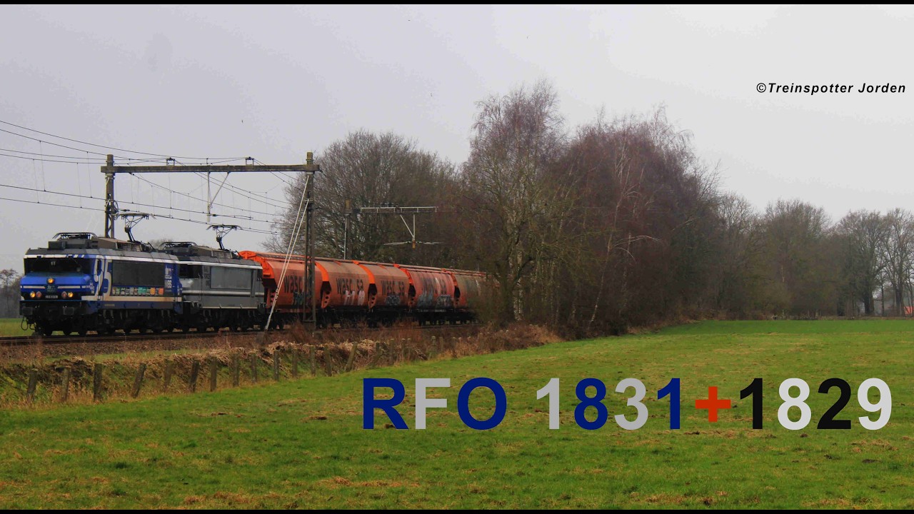 RFO 1831 '95 Jaar NVBS'  + 1829 met Wascosa Graantrein langs Harselaar!