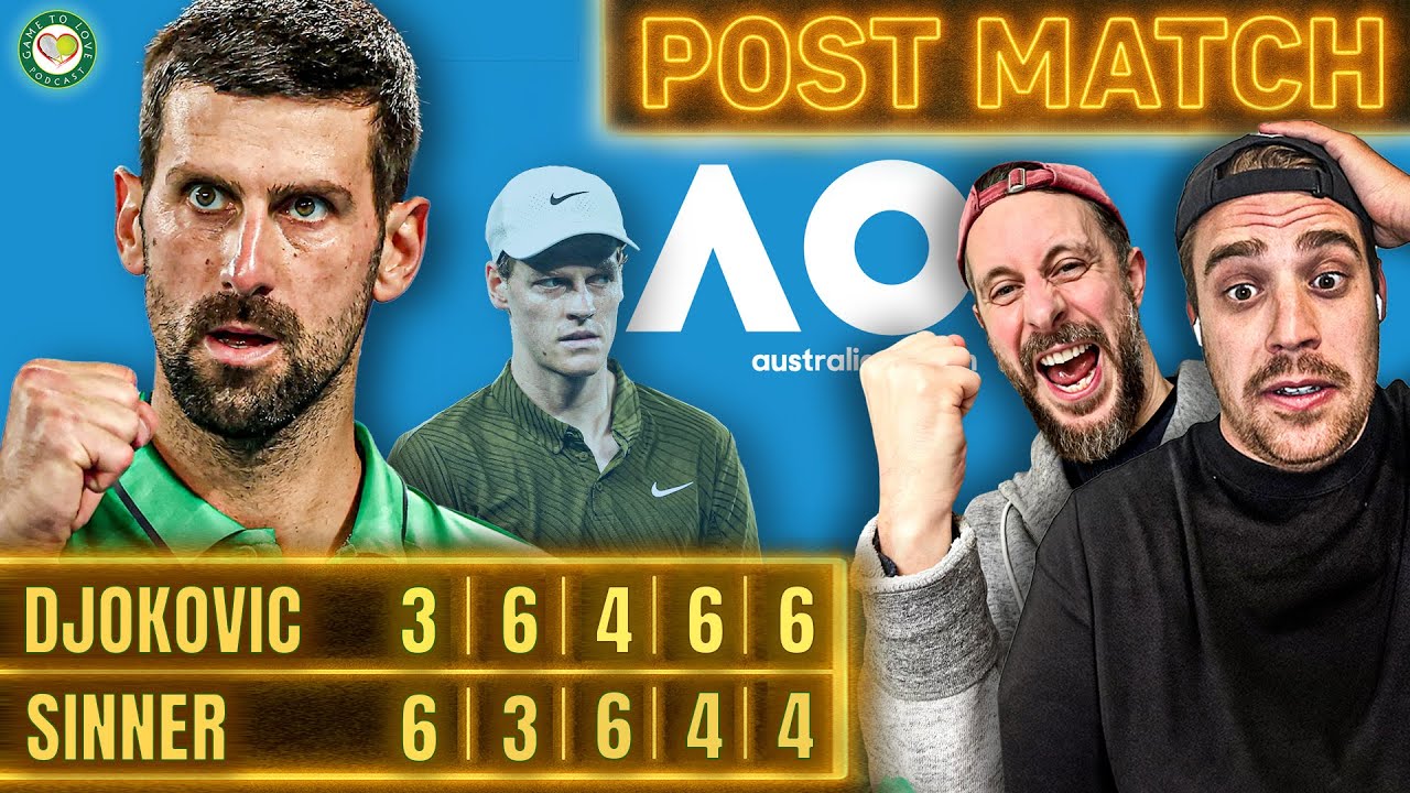 Djokovic STUNS Sinner in EPIC WIN 😮 Australian Open 2026 | Semi Final Post Match Reaction