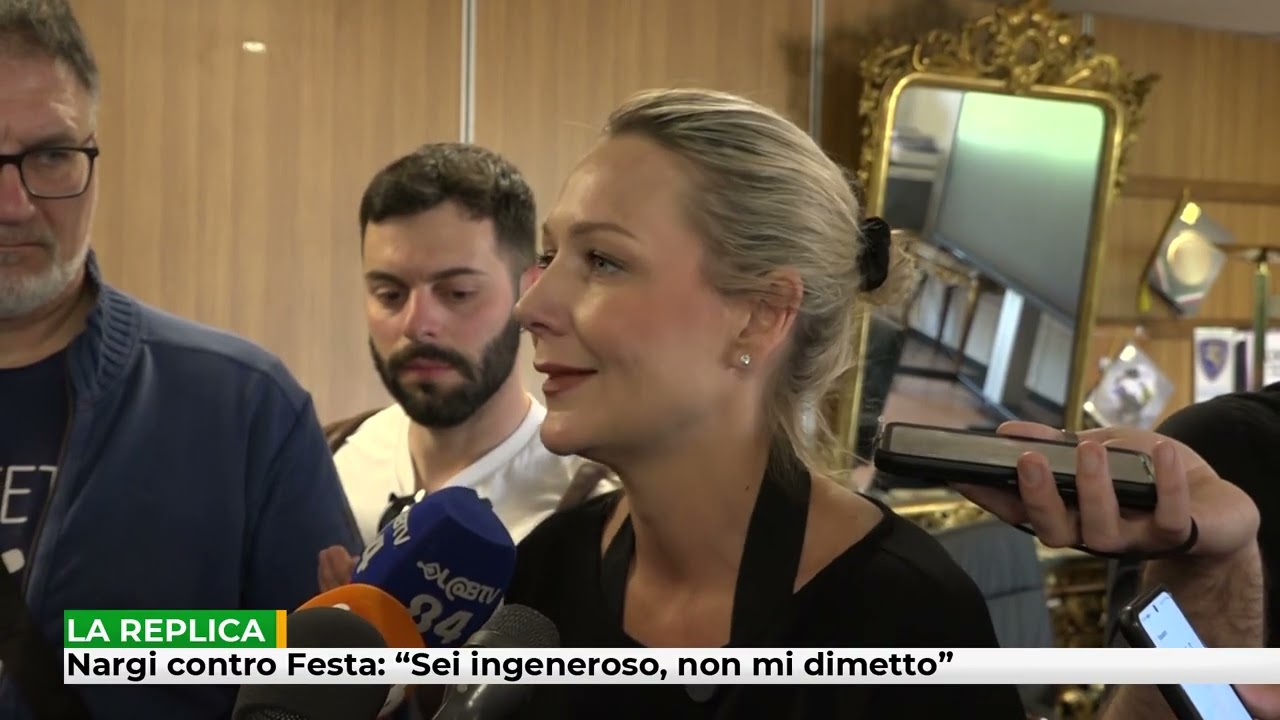 Nargi contro Festa: 
