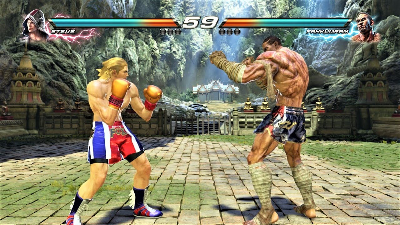 Steve vs Fahkumram (Hardest AI) - Tekken 7 Arcade