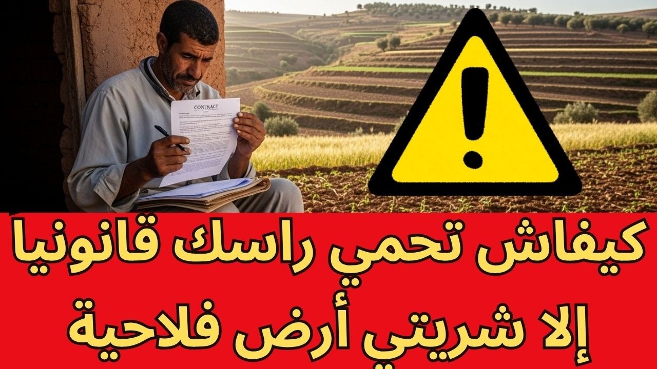 كيف تحمي نفسك قانونيًا عند شراء أرض فلاحية غير محفظة في المغرب؟