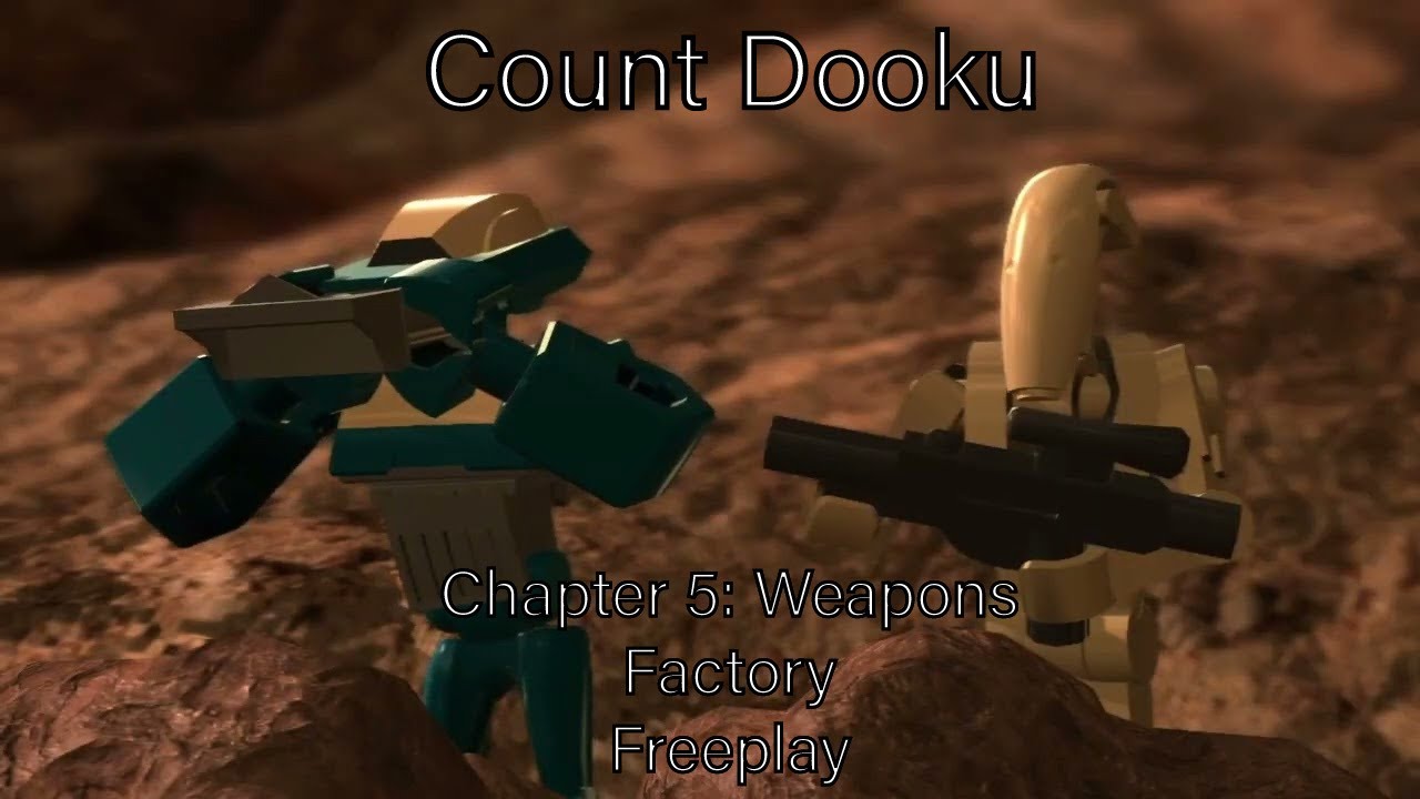 LEGO STAR WARS 3: THE CLONE WARS - COUNT DOOKU - CHAPTER 5 - FREEPLAY