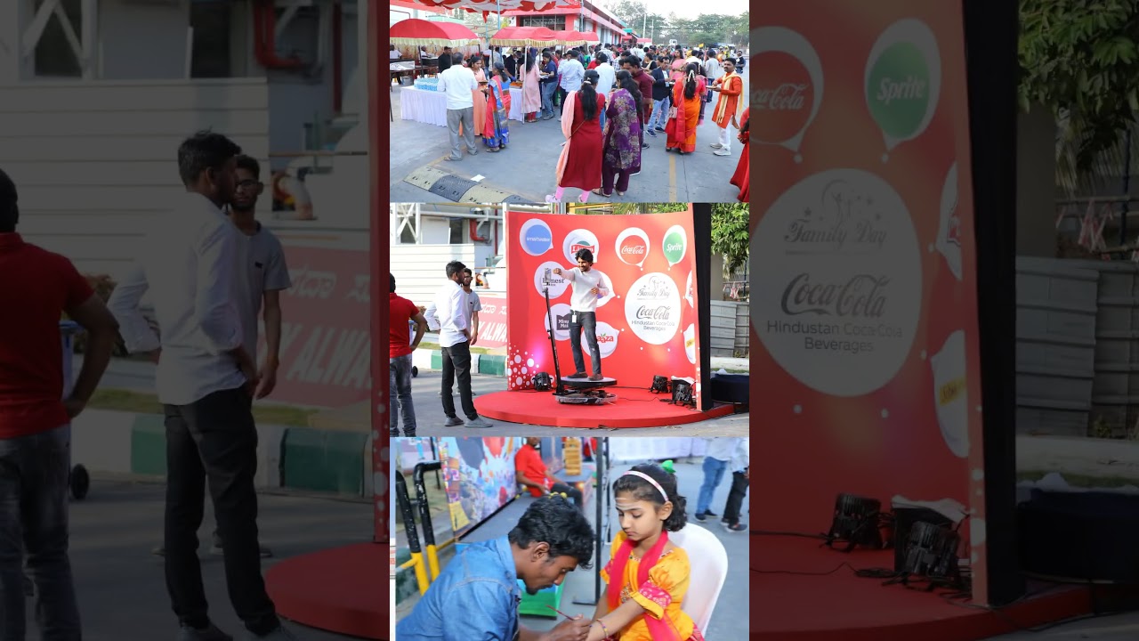 Dreams Events and Services - Coco Cola Family Day Event
