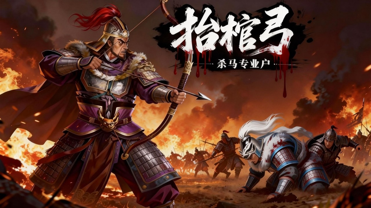 新陣法抬棺弓丨又把皇馬吃破防了，連穿四隊皇馬！ #漢焰長明 #三國志戰略版