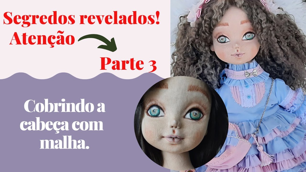 PARTE 3. COBRINDO A CABEÇA COM MALHA.