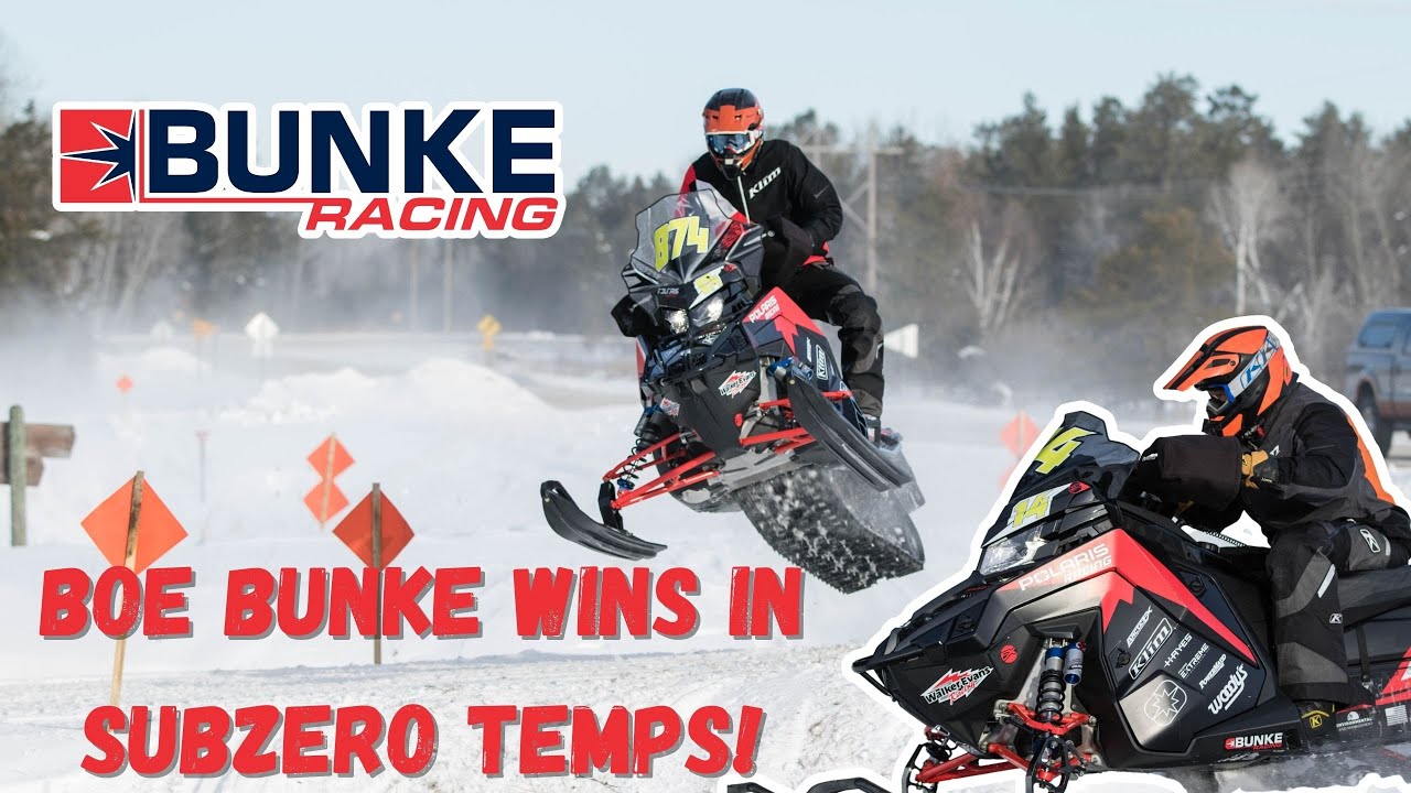 Гонка на снегоходах протяженностью более 200 миль при температуре -25 градусов ниже нуля!