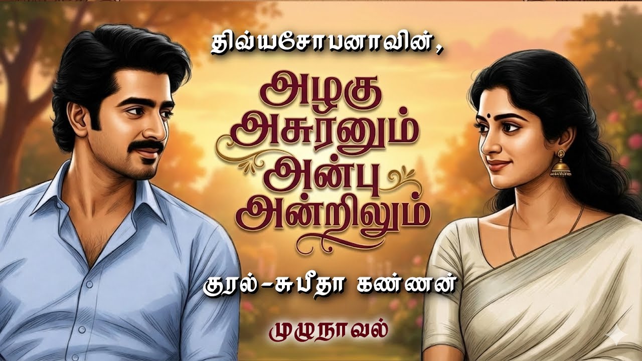 அழகு அசுரனும் அன்பு அன்றிலும்|Divyashobana  novels|tamil novels audiobooks|romantic love novel