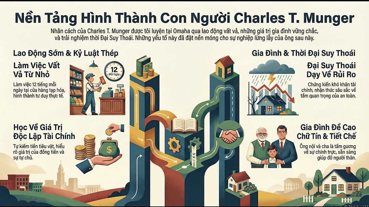Sổ tay niên giám của Munger - Nền tảng hình thành con người Munger