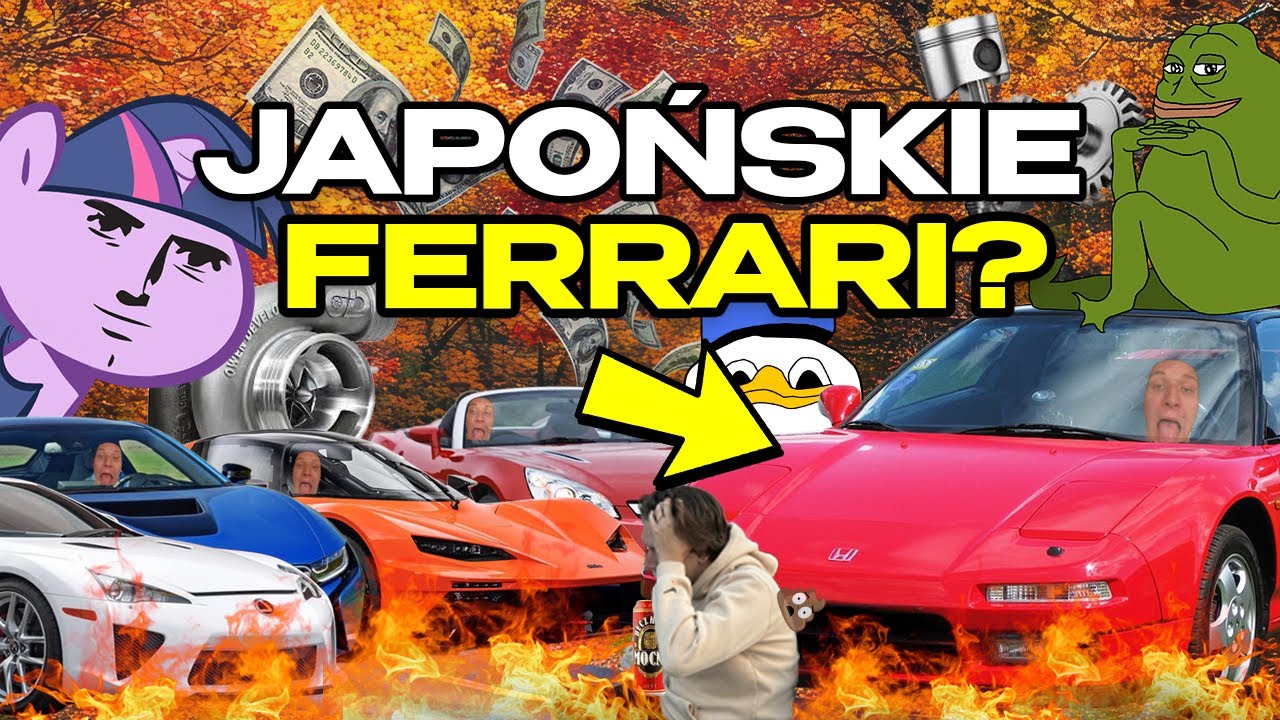 BMW Z SILNIKIEM OD KOSIARKI / JAPOŃSKIE FERRARI / KTM SUPER SAMOCH&Oacute;D / LFA - SAMOCH&Oacute;D MARZEŃ 