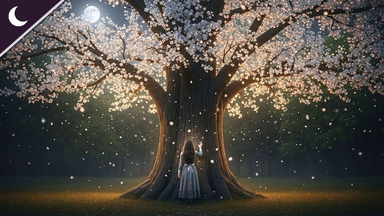 The Omega Touched the Ancient Tree — It Bloomed White Flowers and The Alpha King Felt Across Lands…