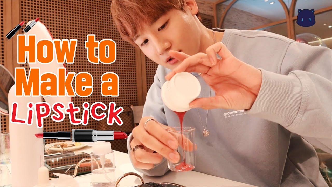 Jonathan Yau's Lipstick Line 혼자 립스틱 만들기 | Vlog 49