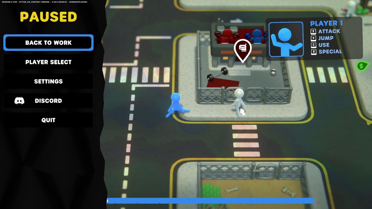 Test stream, playing stick it to stickman
