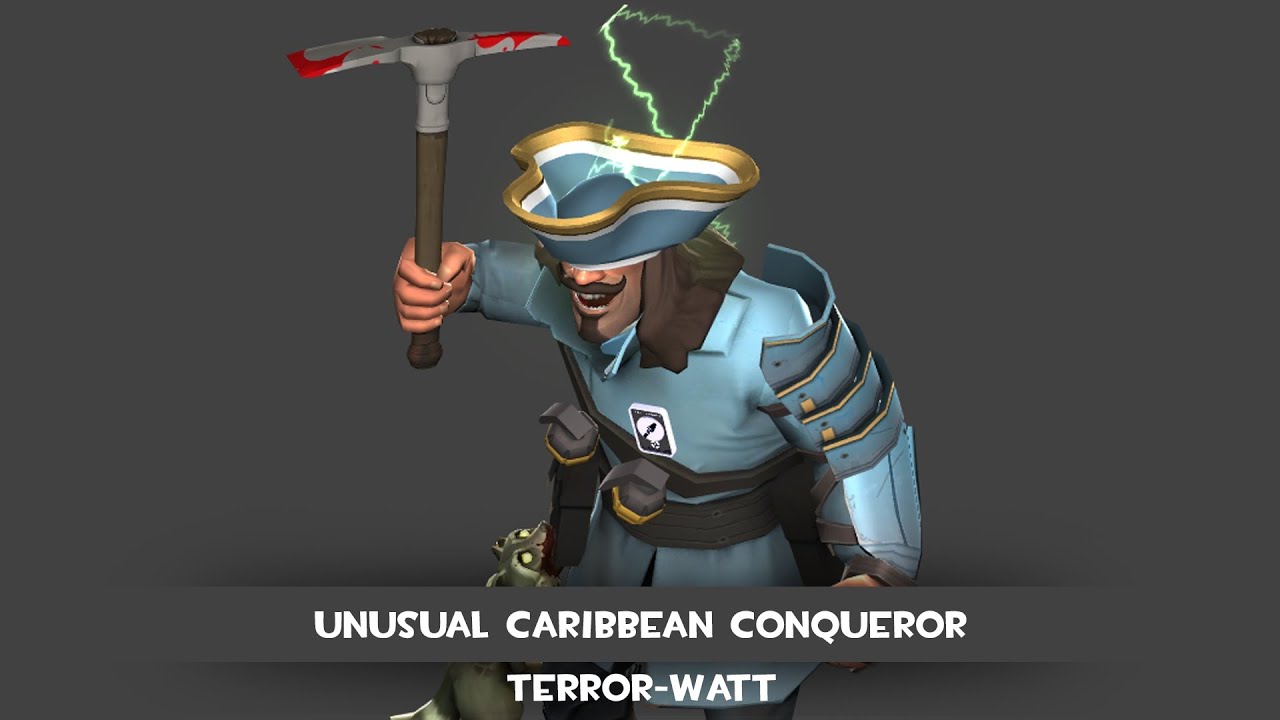 Team Fortress 2 - Unusual Caribbean Conqueror - Effect: Terror-Watt