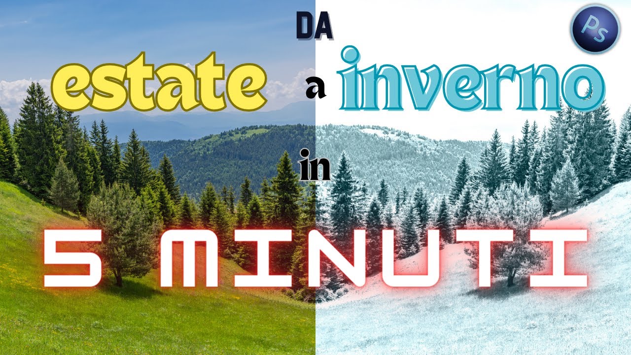 Guida rapida: Da Estate a Inverno con Photoshop
