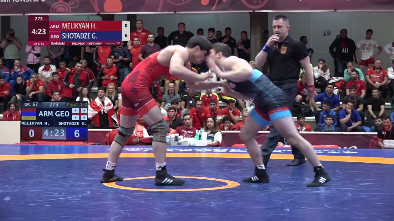 GOLD GR - 67 kg: H. MELIKYAN (ARM) v. G. SHOTADZE (GEO)