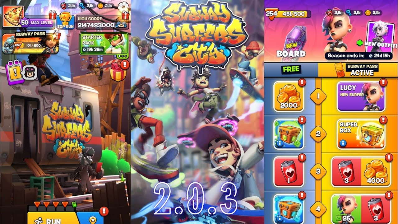 Subway Surfers City | Version: 2.0.3 | Everything unlocked | Safedata 