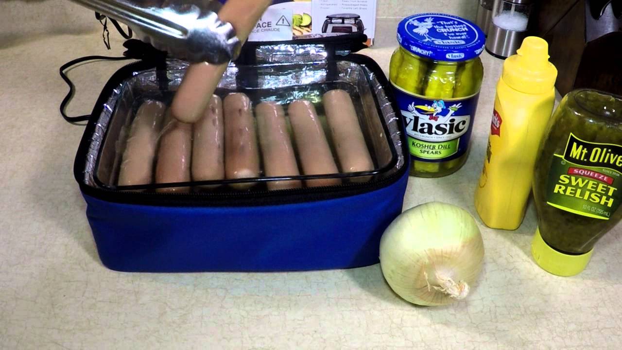 Hot Dog Cart Style HotDogs with the Hot Logic Mini