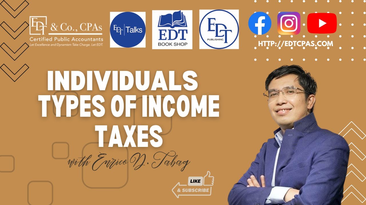 INDIVIDUALS - Types of Income Taxes