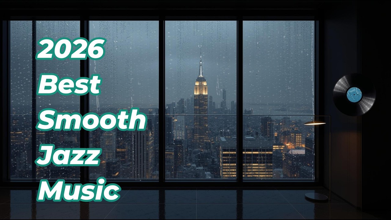 Best Smooth Jazz Music 🌙 Relaxing Jazz Instrumental for Late Night Focus