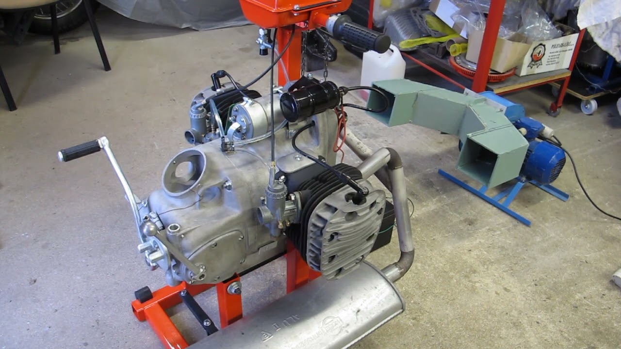 Silnik M72 po remoncie, firma Inżynier