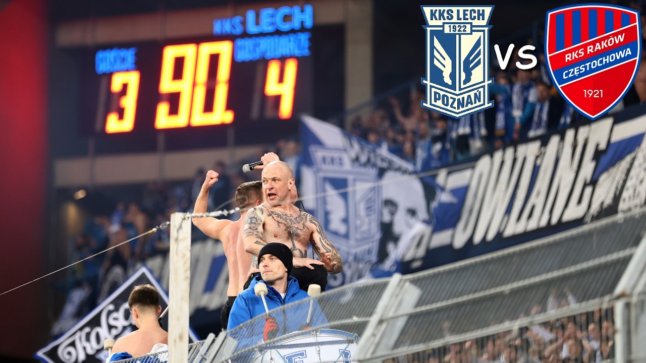 Doping Kibic&oacute;w Kolejorza | Lech - Rak&oacute;w (01.03.2026)