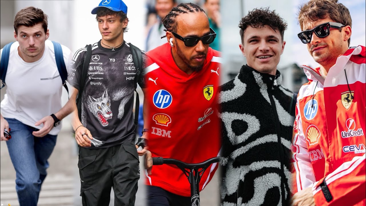 Max Verstappen arrives in no team kit | F1 Drivers arriving in style for Japanese GP | Paddock BTS