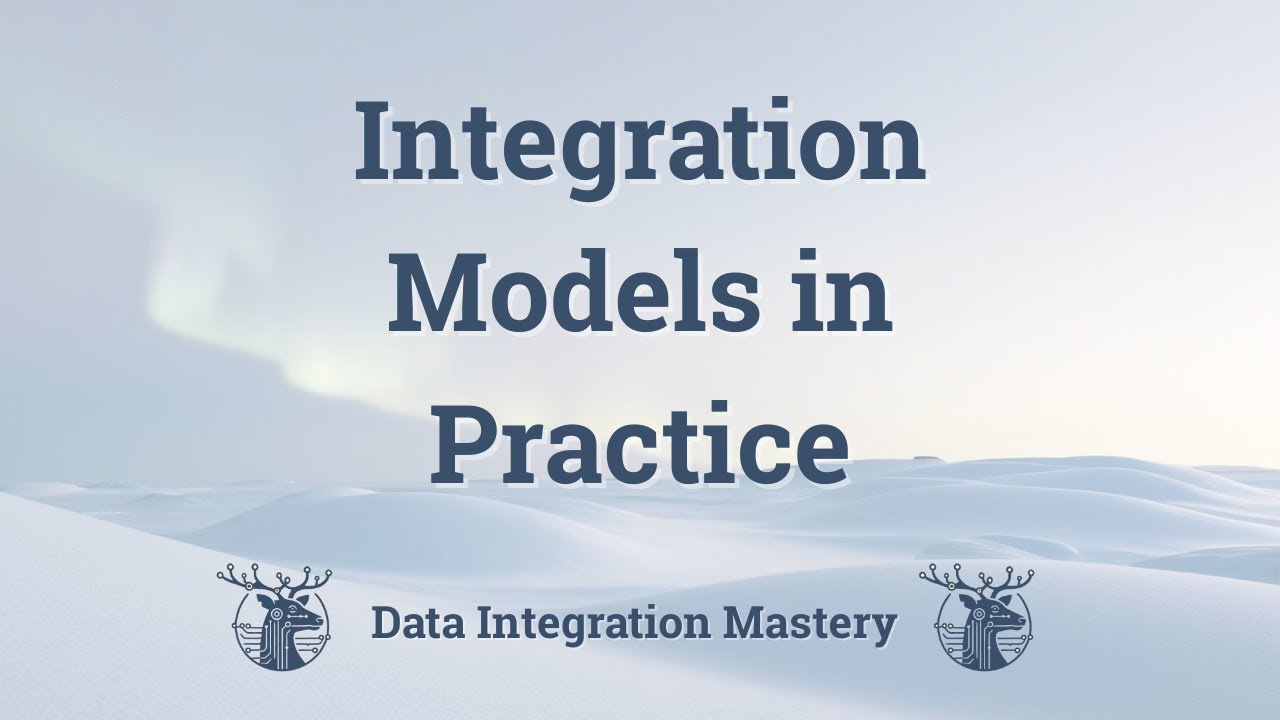 Integration Models in Practice &ndash; A Preview from Introduction to Data Integration Mini-course