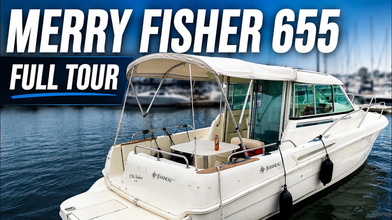 JEANNEAU MERRY FISHER 655 TOUR & REVIEW