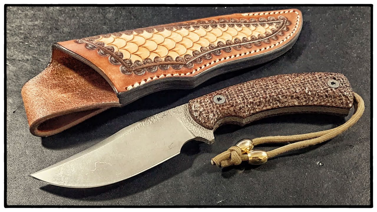 Gudy Van Poppel Custom Handmade Bowie Knife