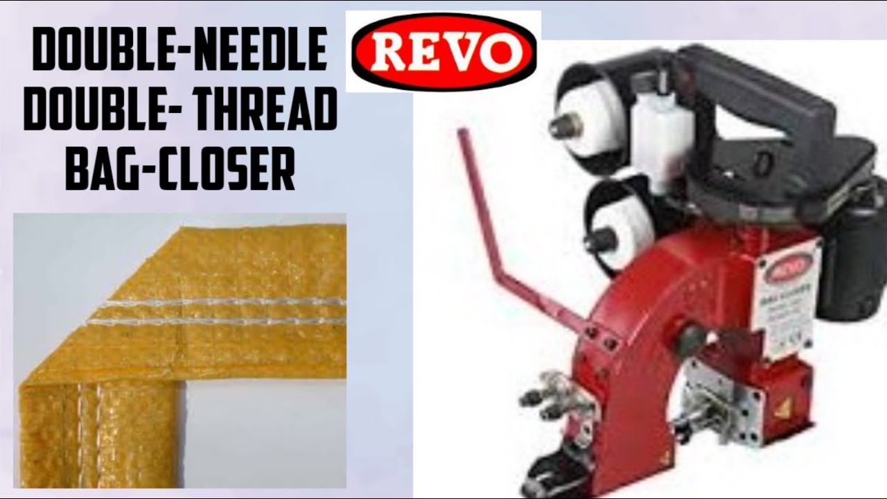 Revo bagcloser 2 needle 2 thread (DAD model)