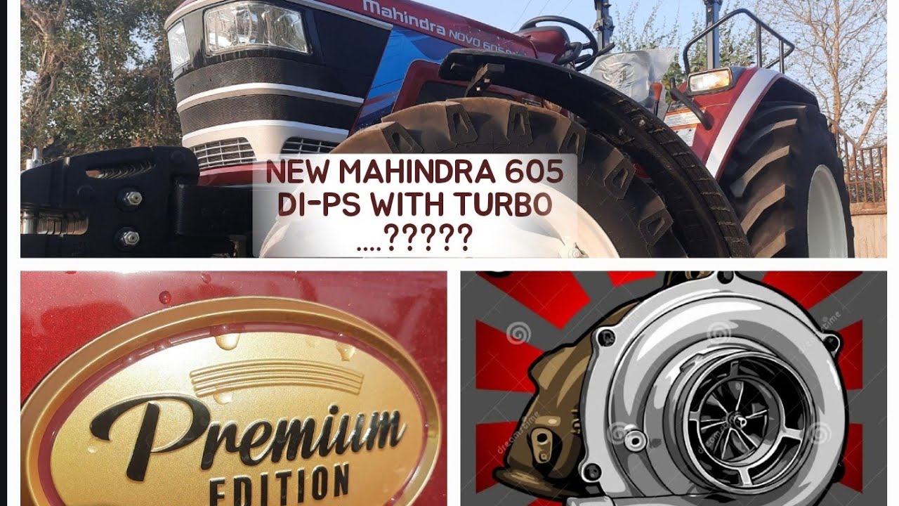 NEW TURBO CHARGED ENGINE MAHINDRA NOVO 605 DI-PS WITH SPECIAL EDITION #trending 