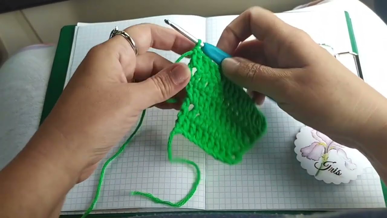 5. Přidávání a ujímají ok při háčkování