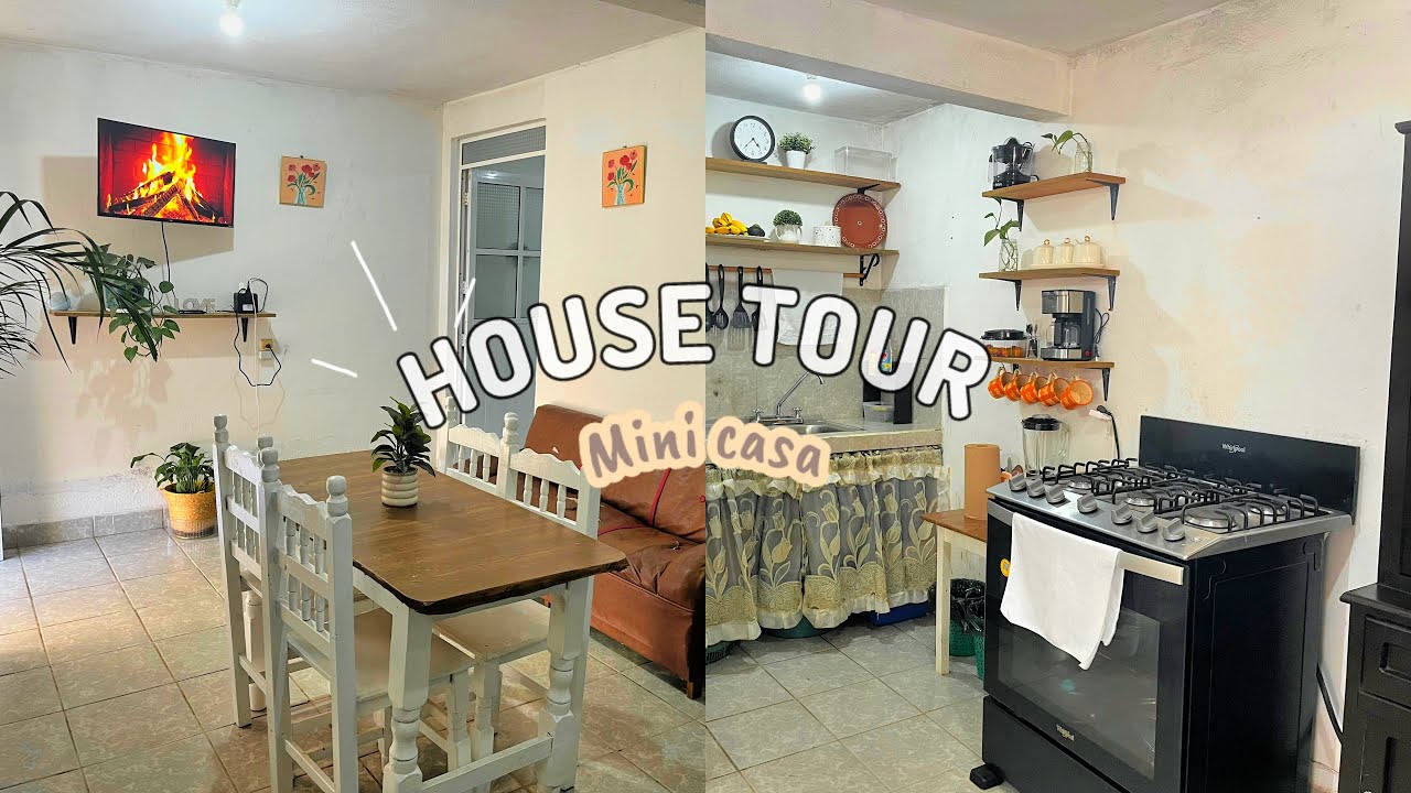 HOUSE TOUR por mini casa humilde y acogedora 🏡 
