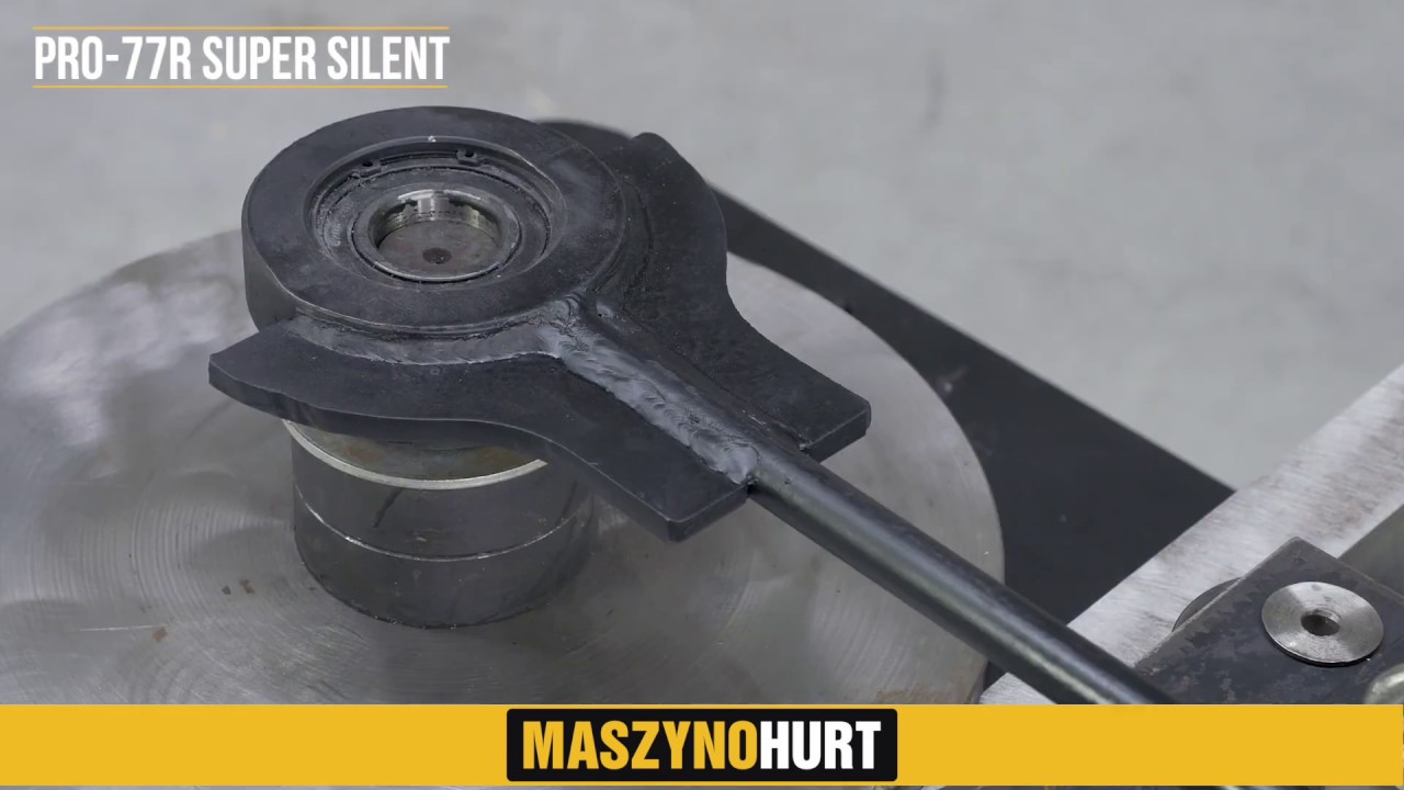 Giętarka do rur profili PRO-77R SUPER SILENT - MASZYNOHURT