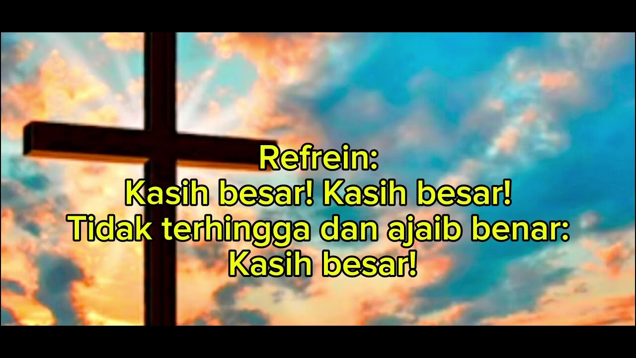 KASIH TUHANKU LEMBU NKB 73 | KARAOKE