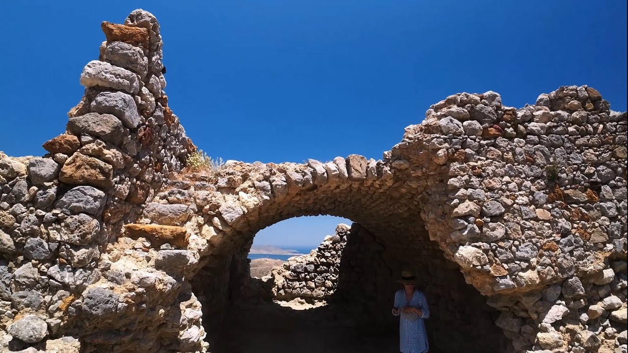 KOS 🇬🇷 🚁 FPV 2️⃣ Palio Pyli Castle ΚΩΣ Greece Griechenland / GEPRC Cinebot 30 + DJI O3 @ Lost Place
