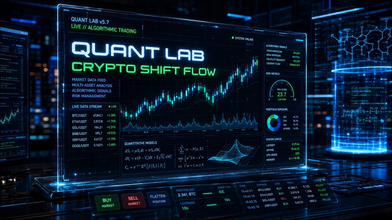 LIVE: Algorithmic Crypto Trading Bot | Price Action Sniper Dashboard