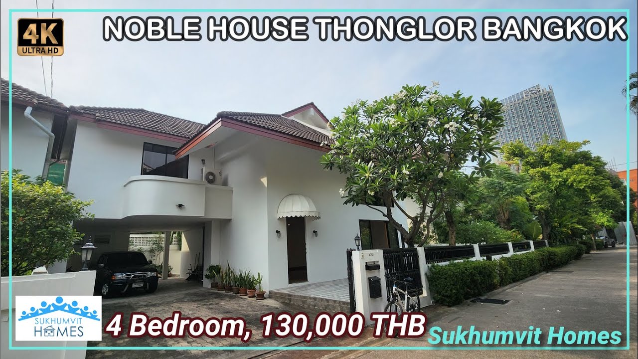 Noble House Thonglor for Rent Bangkok 4 Bedrooms 130,000 THB Thailand Sukhumvit Homes