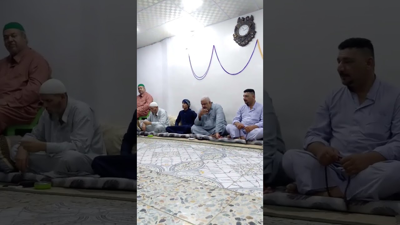 المداح السيد احمد المشهداني حربي في تكية سيد ياسين المشهداني ⚔️