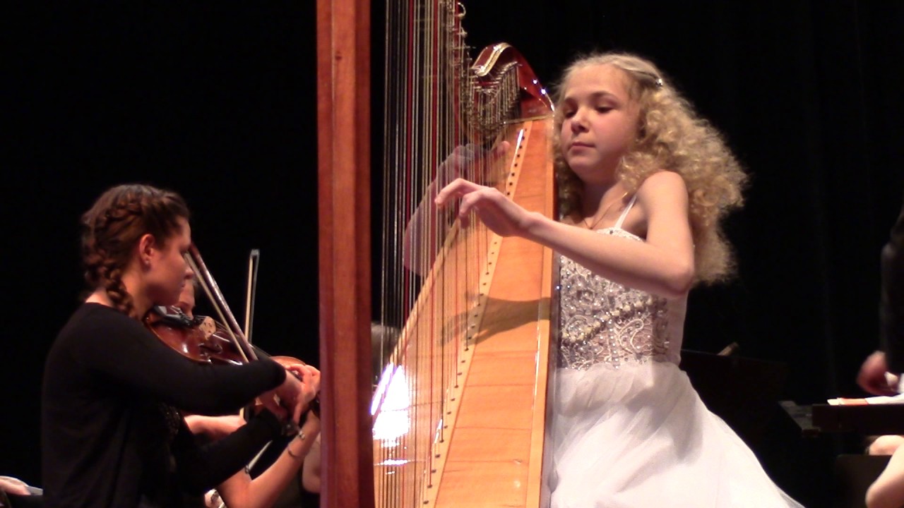 Boieldieu Harp Concerto performed by Alisa Sadikova, 23.04.2017