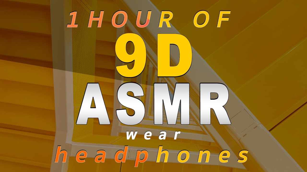 9D ASMR - 1 Hour of No Talking Ear Massage (Sleep Tingles)